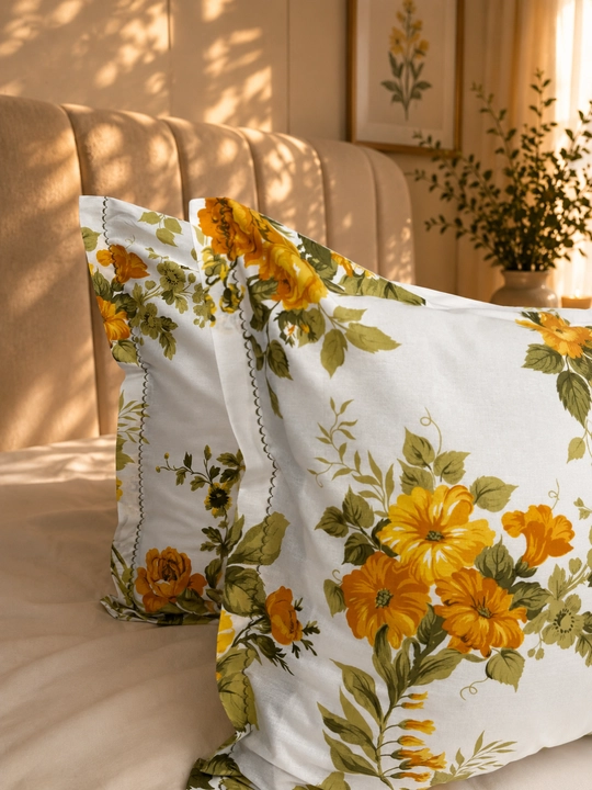 Yostiq jildlari 50 * 70, (POPLIN) matosi, 100% paxta, 2 dona, yostiq jildlari