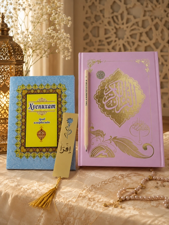 Soyali Quron 30 pora Qur'on husnixati Alhuda, husnixat, xatcho'p va qalam