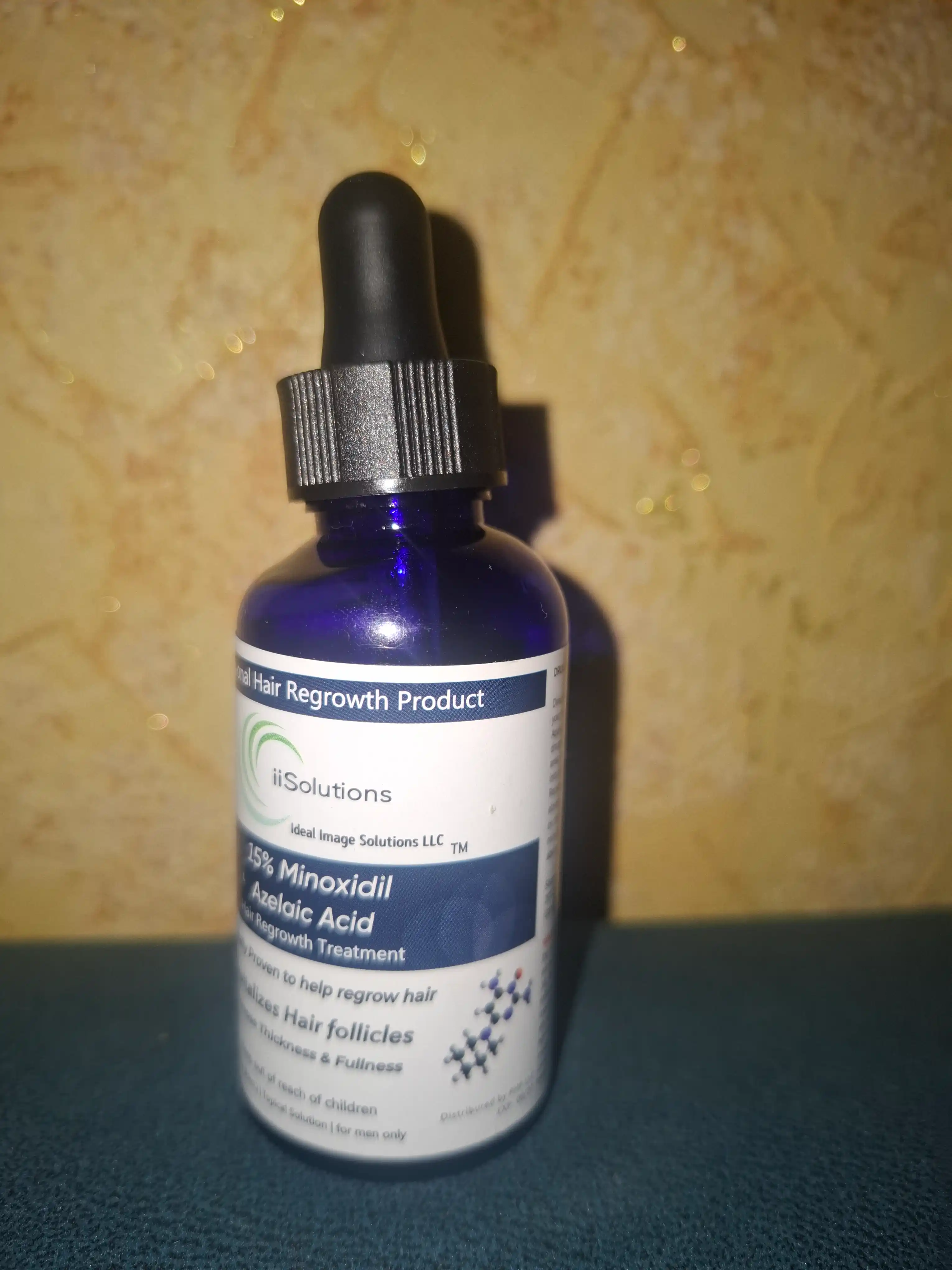 IiSolutions minoksidil 15% soch va soqol uchun, Minoxidil 15%
