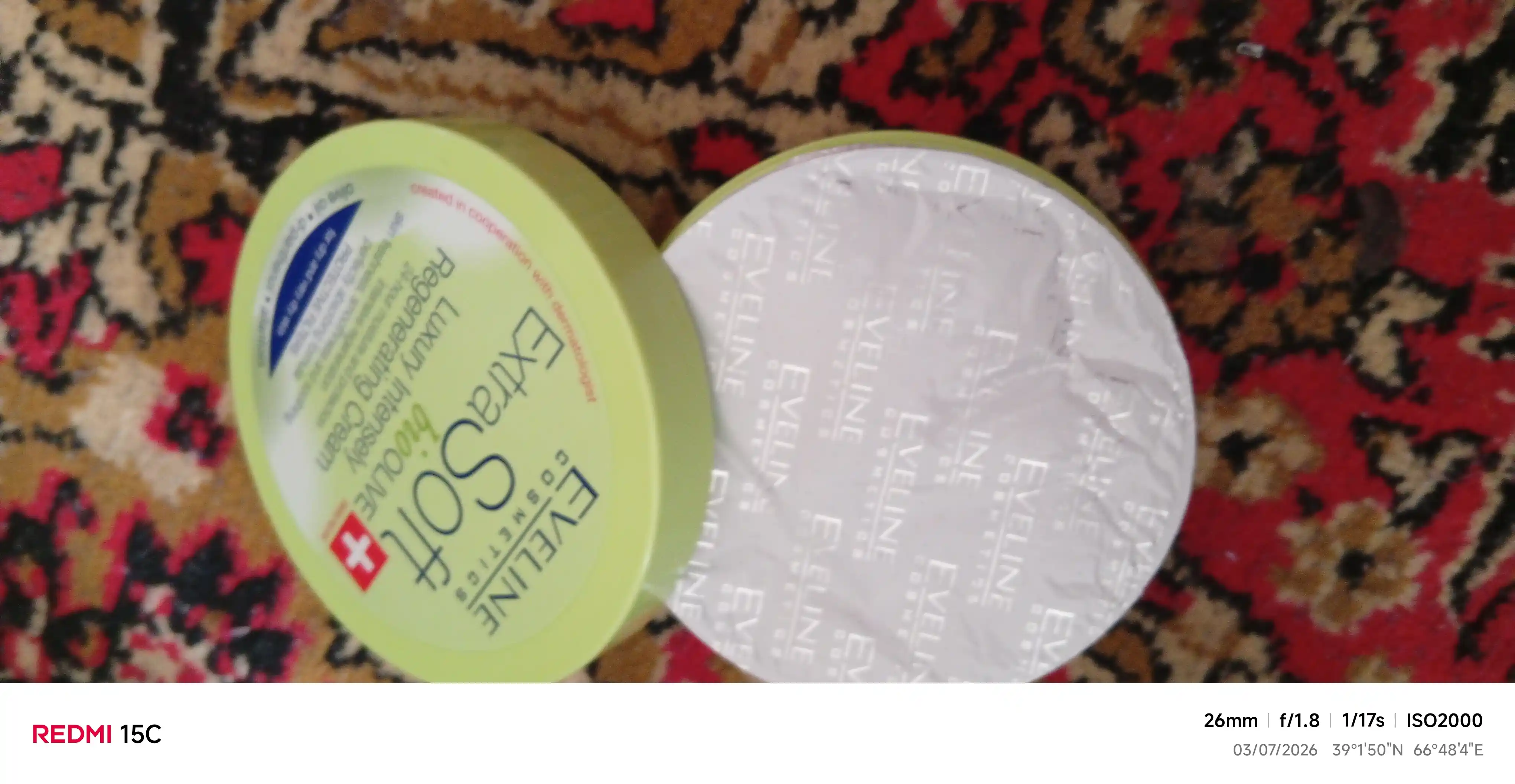 EVELINE COSMETICS EXTRA SOFT ALLERGIQUE, SOS, BIO, NOURISHING yuz va tana kremi, 200 ml