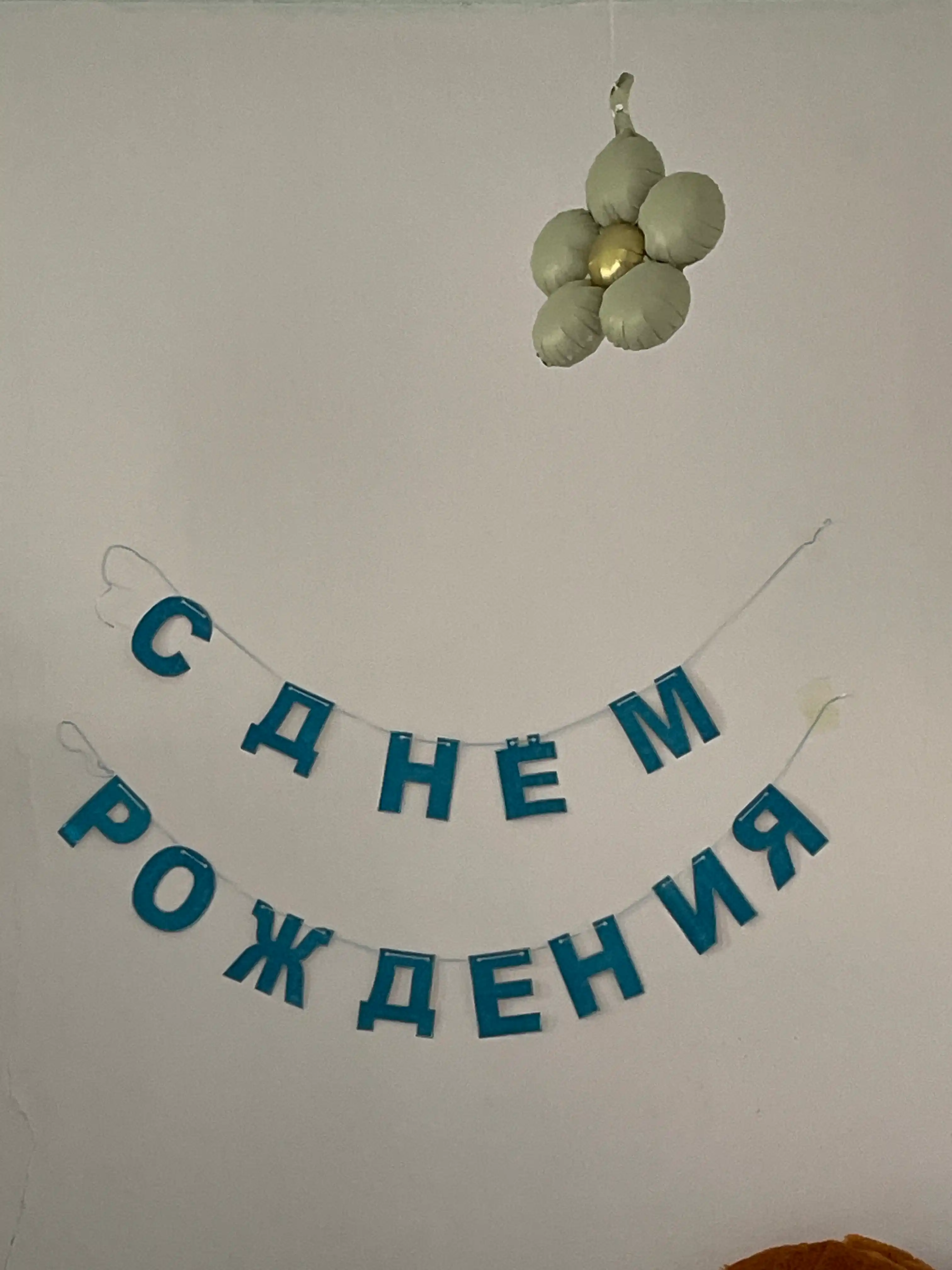 Флажки на день рождения – праздничный баннер украшение
