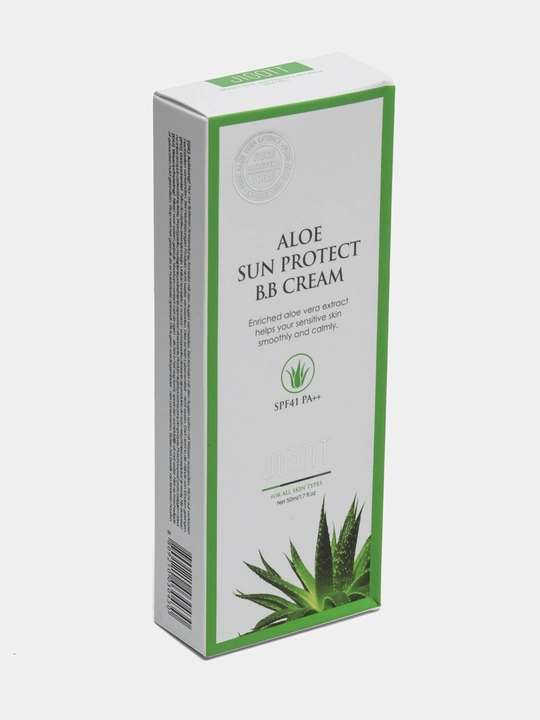 Jigott Aloe BB CREAM SPF41+ PA++ quyosh himoyalovchi BB kremi