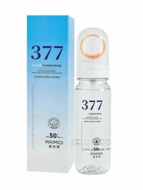 Солнцезащитный спрей SPF 50 PA+++ защита от UVA/UVB лучей солнцезащитный спрей 377 Spray - 