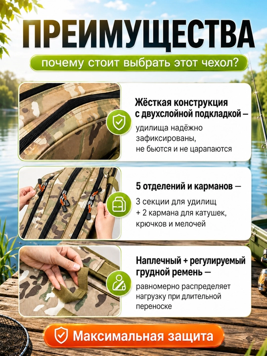 Чехол для удочек