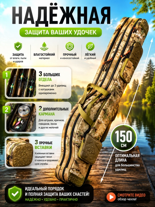 Чехол для удочек