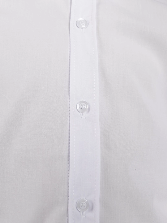 Рубашка для мальчика Slim Fit с длинным рукавом, школьная форма, 7-14 лет