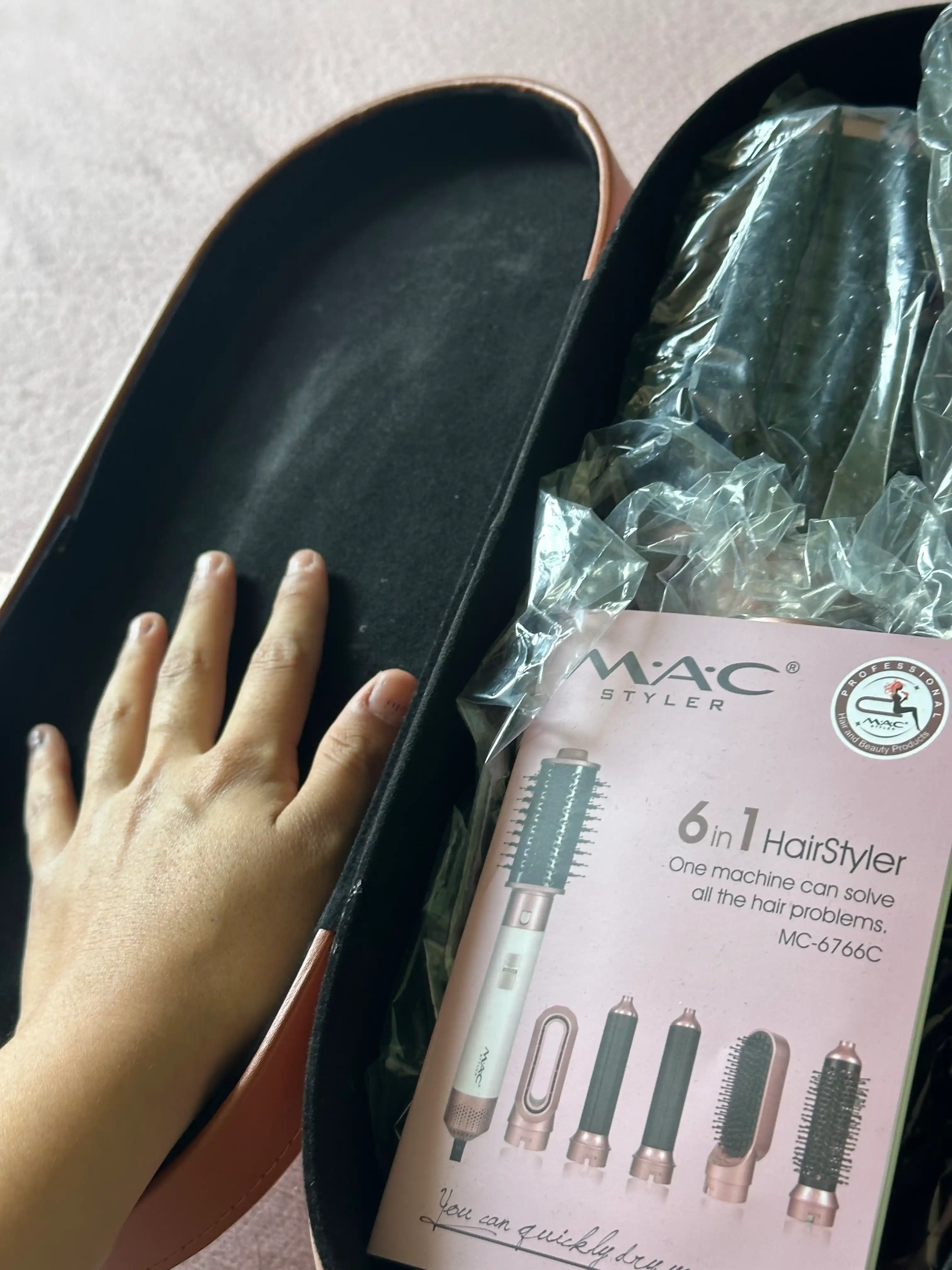 Professional fen Styler, Mac Styler MC-6766 fen, 6 tasi 1 da soch turmaklagichi