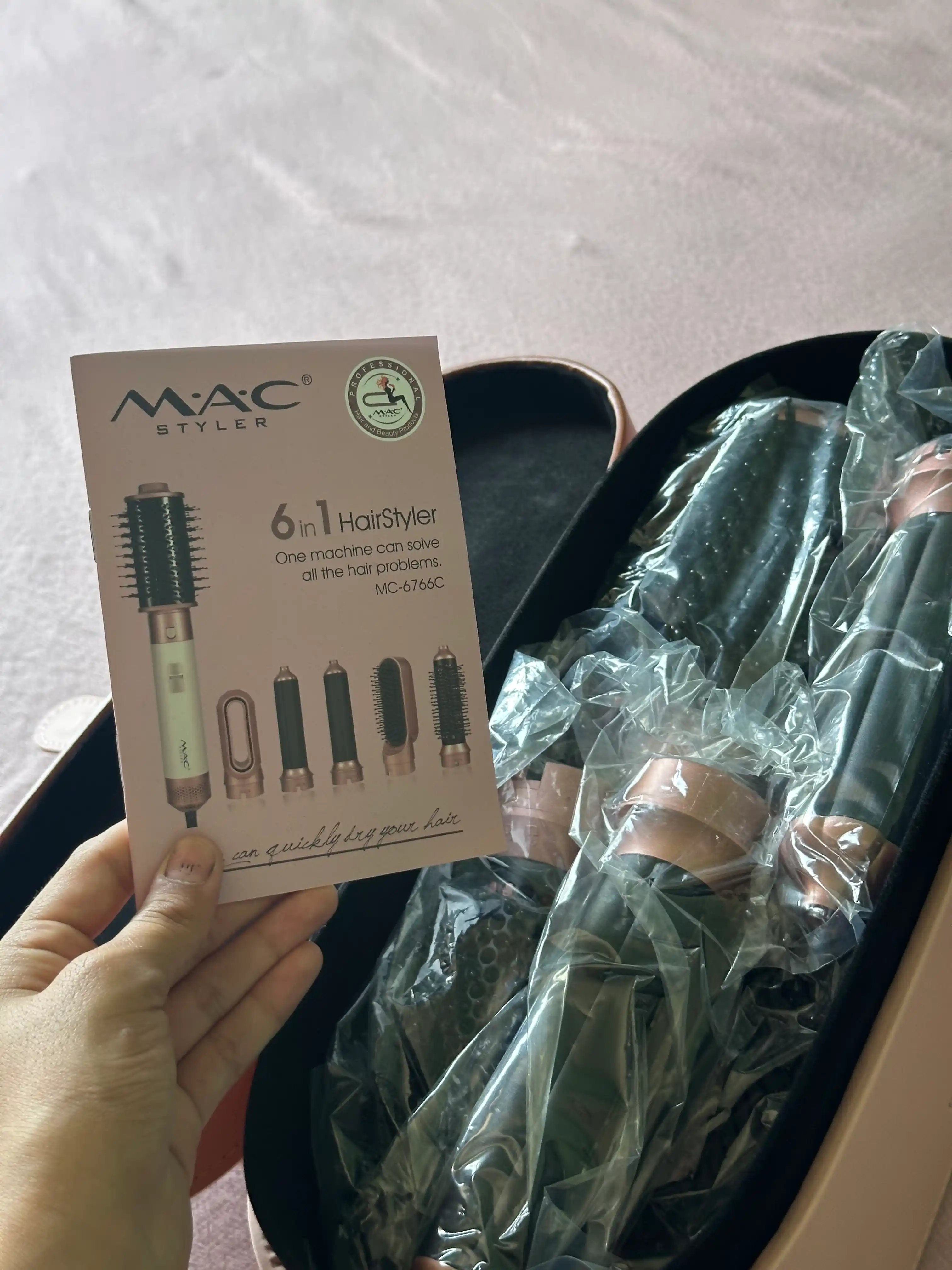 Professional fen Styler, Mac Styler MC-6766 fen, 6 tasi 1 da soch turmaklagichi