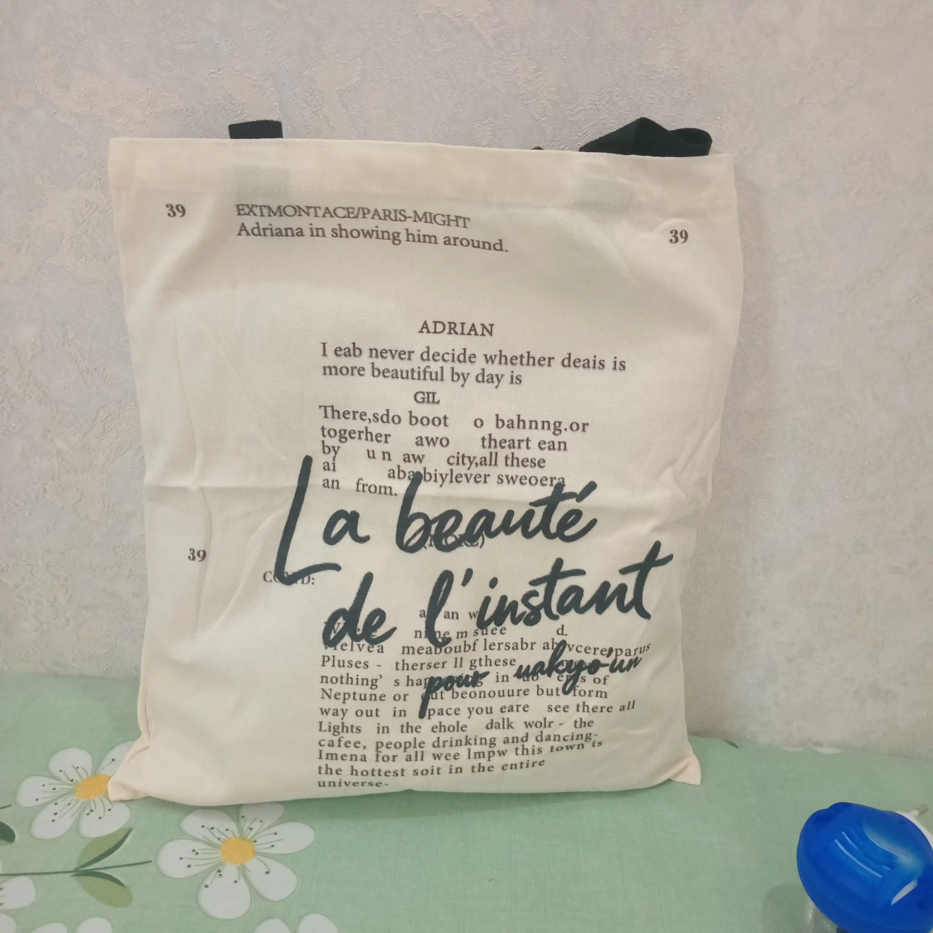 Ayollarning kundalik shopper sumkasi, yelka ustida, 37 * 33 sm