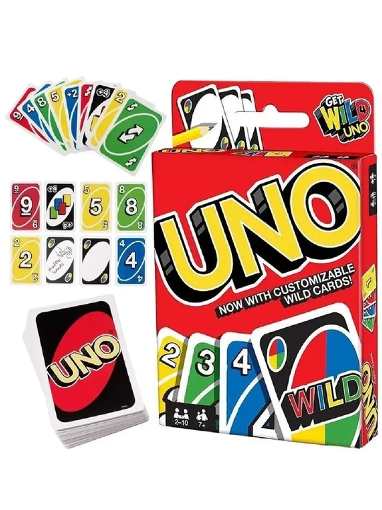 Настольная карточная игра UNO для компании