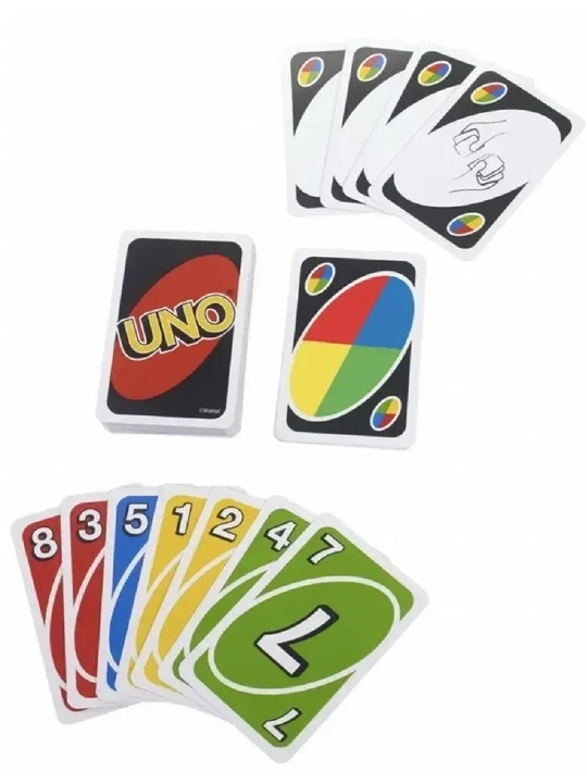 Настольная карточная игра UNO для компании