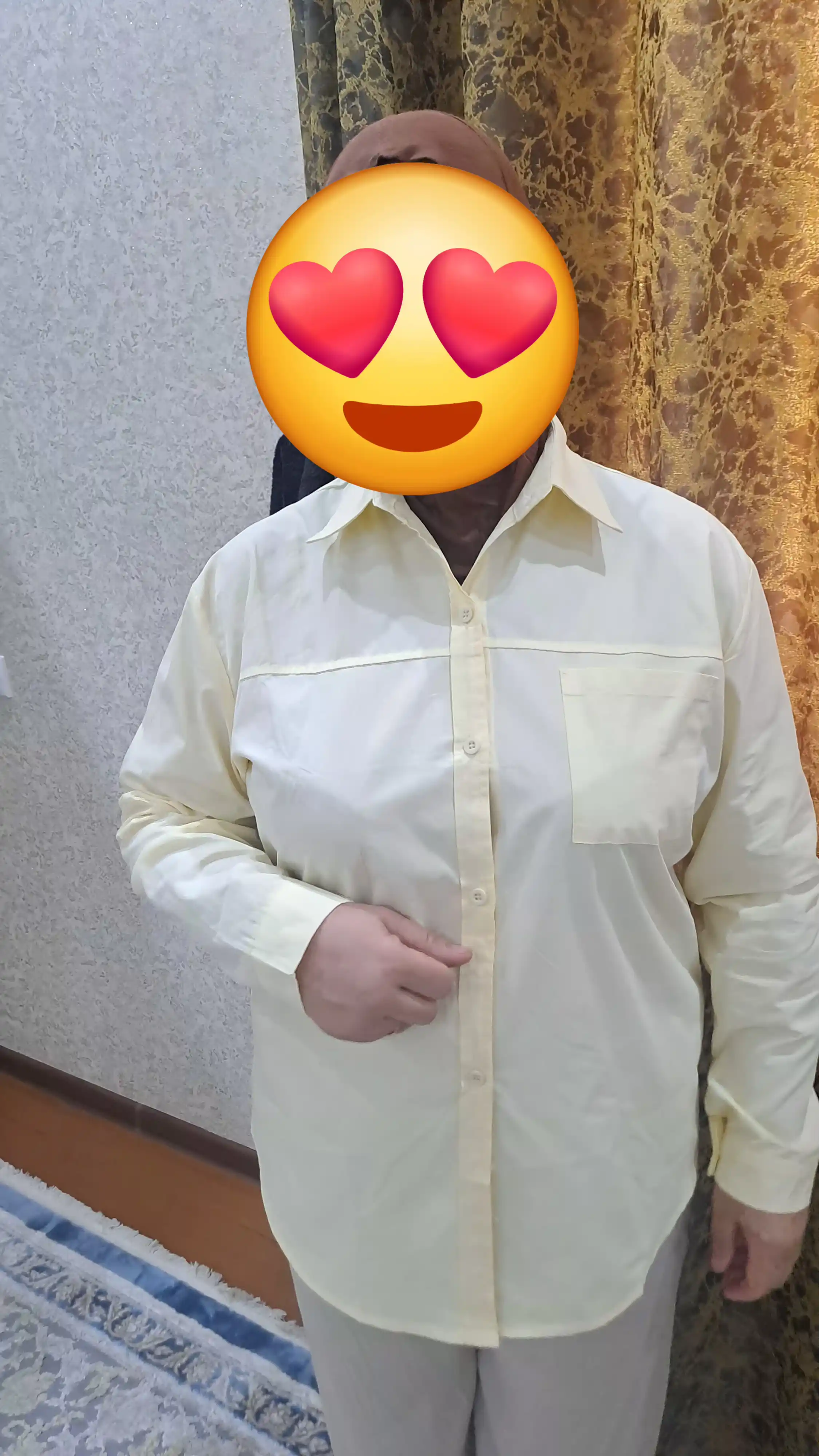 Rubashka ayollar, ayollar uchun ko'ylak, oversize yozgi paxtali ko'ylak
