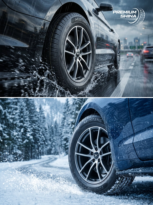 Шина Mustang Touring, всесезонная, R12–R19