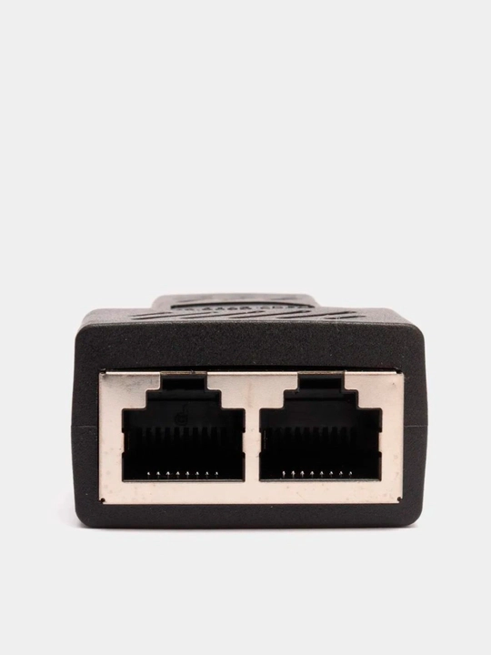 Соединитель LAN кабеля RJ45 - RJ45, разветвитель двух компьютерных кабелей