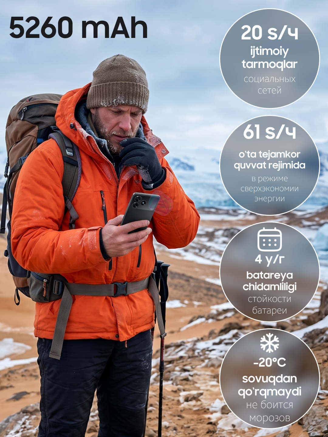 Смартфон Honor X5d Plus 4/128 Gb, 90Hz