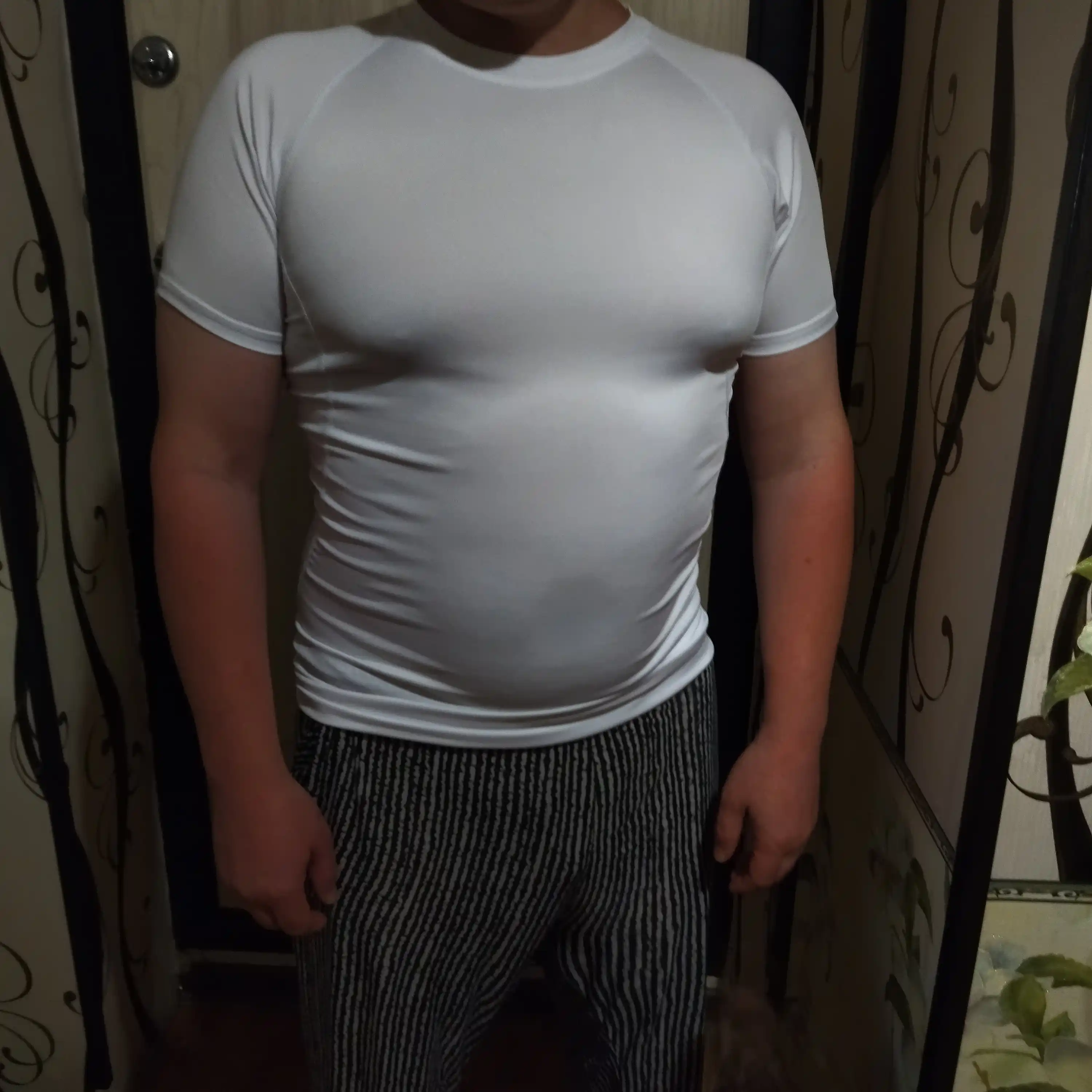 Kompression futbolka, sport, rashgard, erkaklar uchun, fitnes va sport uchun
