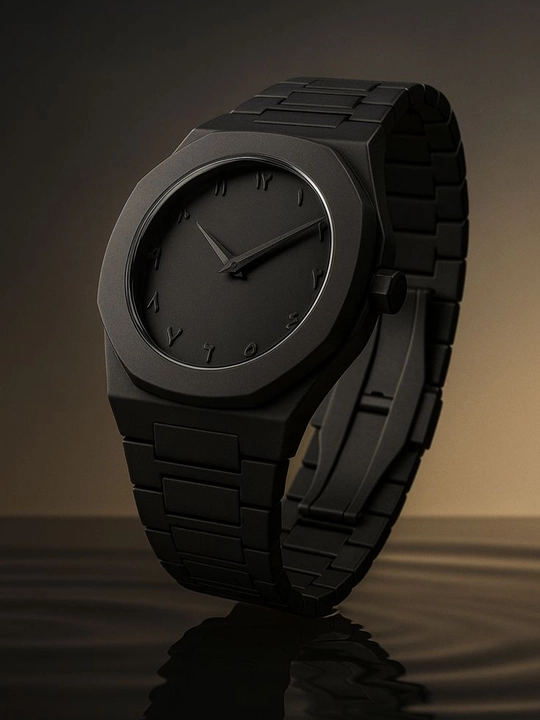 Aura Shadow Black – мужские часы, в стиле минимализм