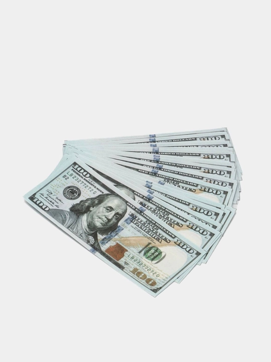Dollar suvenir, bezatish uchun suvenir pullar, 100 USD, 50 USD