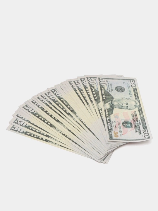 Dollar suvenir, bezatish uchun suvenir pullar, 100 USD, 50 USD