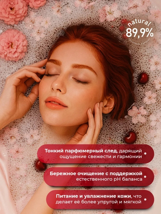 Парфюмированный гель для душа "LAVANDEL", 1000 мл