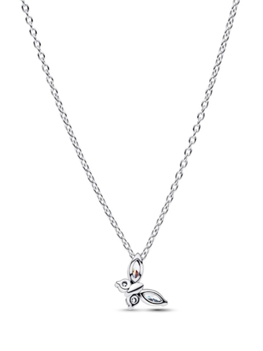 Колье Timeless «Бабочка» с прозрачными камнями, серебро 925, арт. 394266C01