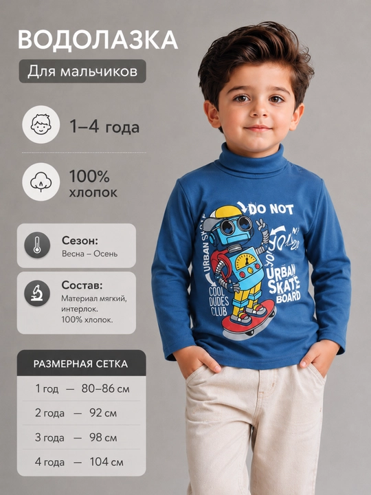 O‘g‘il bolalar uchun vodolazka - 