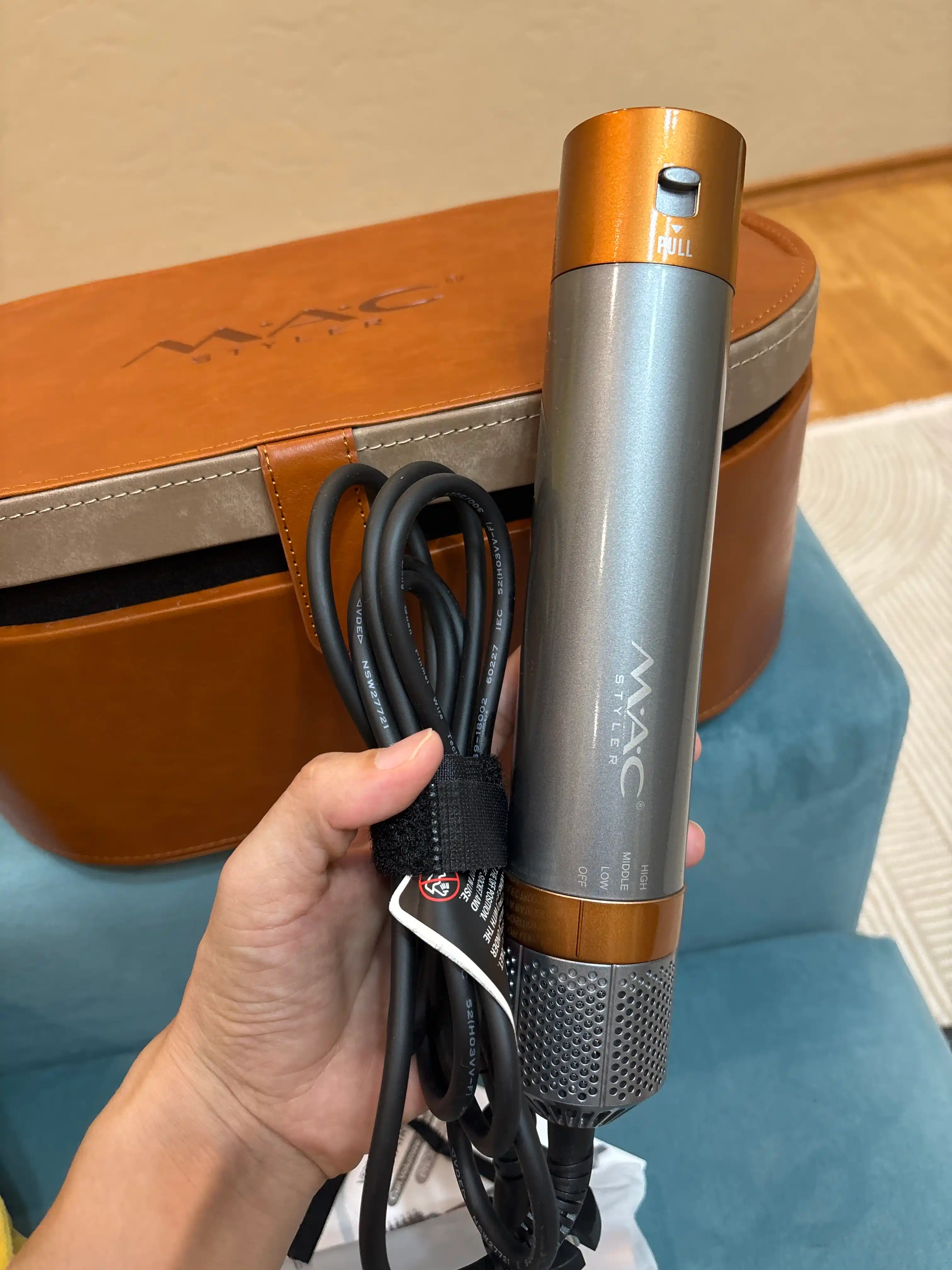 Фен для волос MAC styler MC-6766, 6 в 1, воздушная укладка и автоматическая плойка