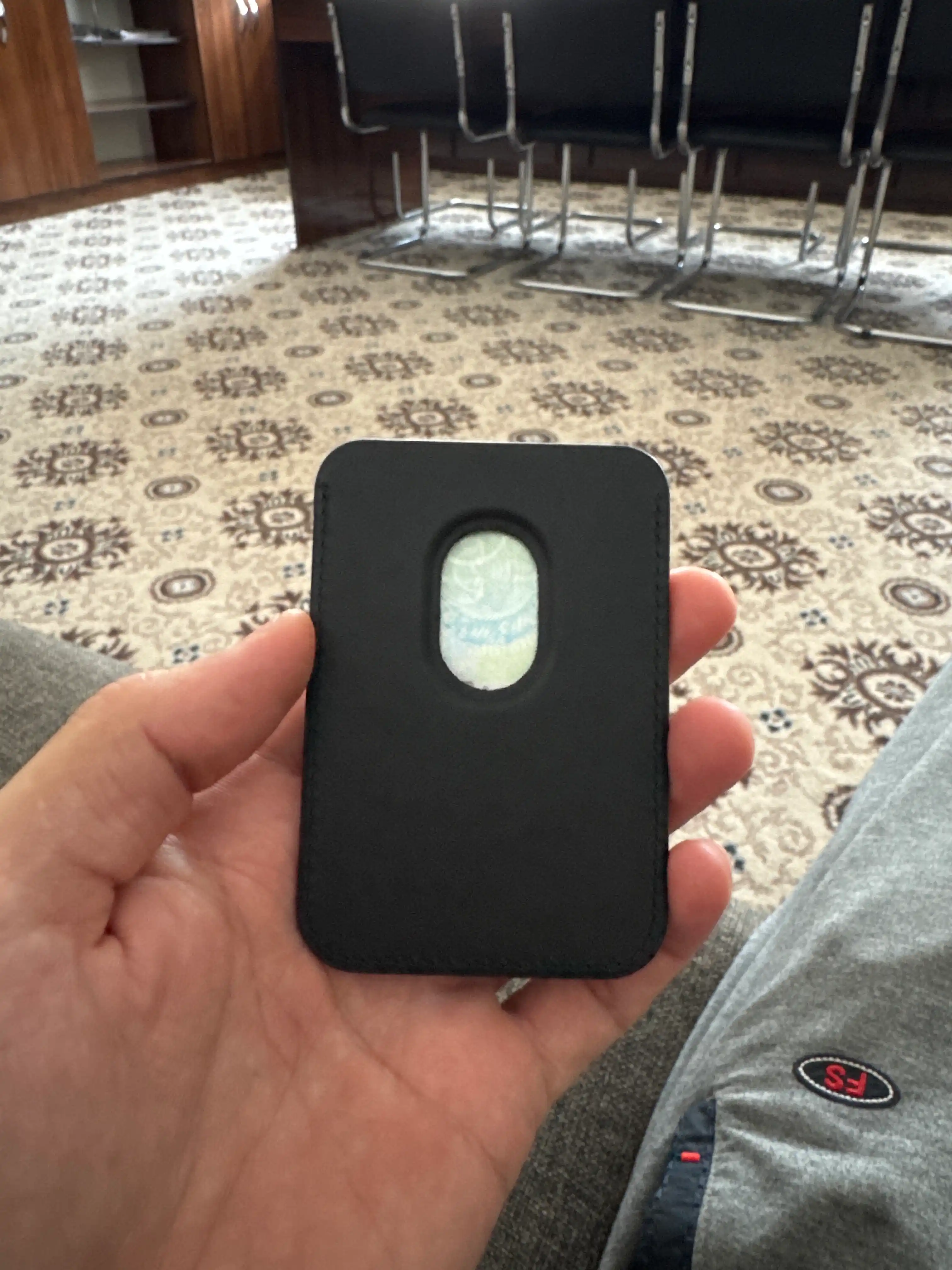 Держатель карт для iPhone MagSafe, магнитный кардхолдер, компактный