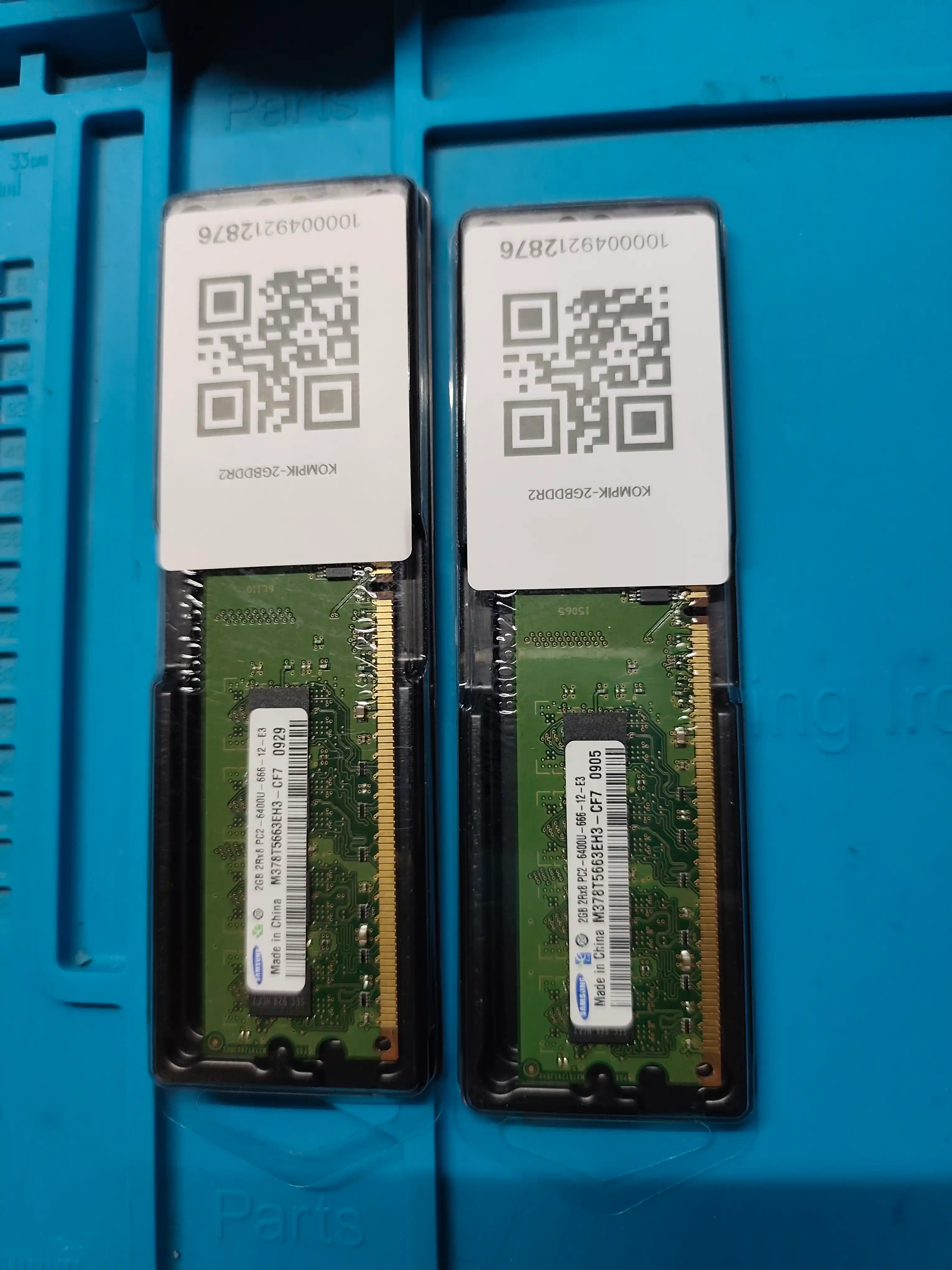 Operativ xotira ddr2, 2gb, 800mhz kompyuter uchun PC2-6400U OZU