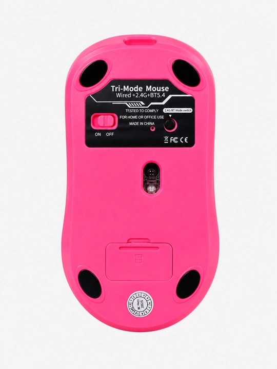 Simsiz Sichqoncha PRO 8000 DPI, Bluetooth + 2.4GHz + Type-C