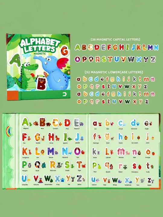 BOLALAR uchun - magnitli ingliz harflar Alifbosi(A-Zgacha)