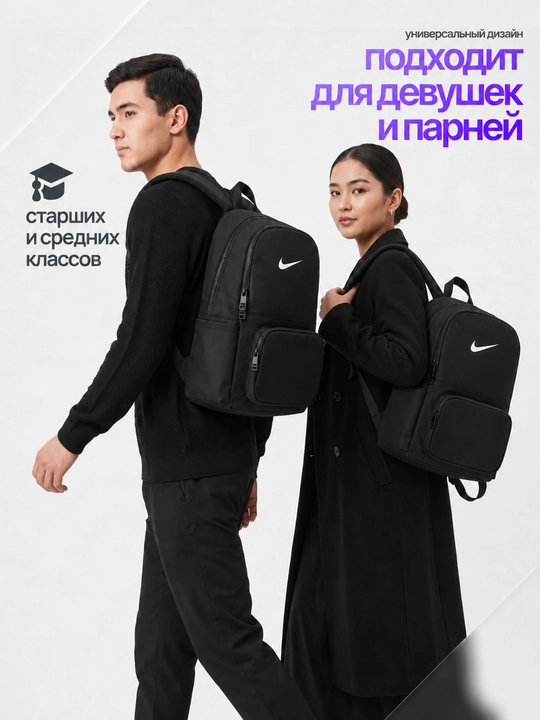 Мужской рюкзак унисекс — практичный вариант для школы, учебы и ежедневного использования