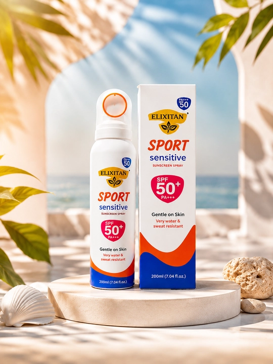 Солнцезащитный спрей для лица и тела SPF 50+, 200 мл