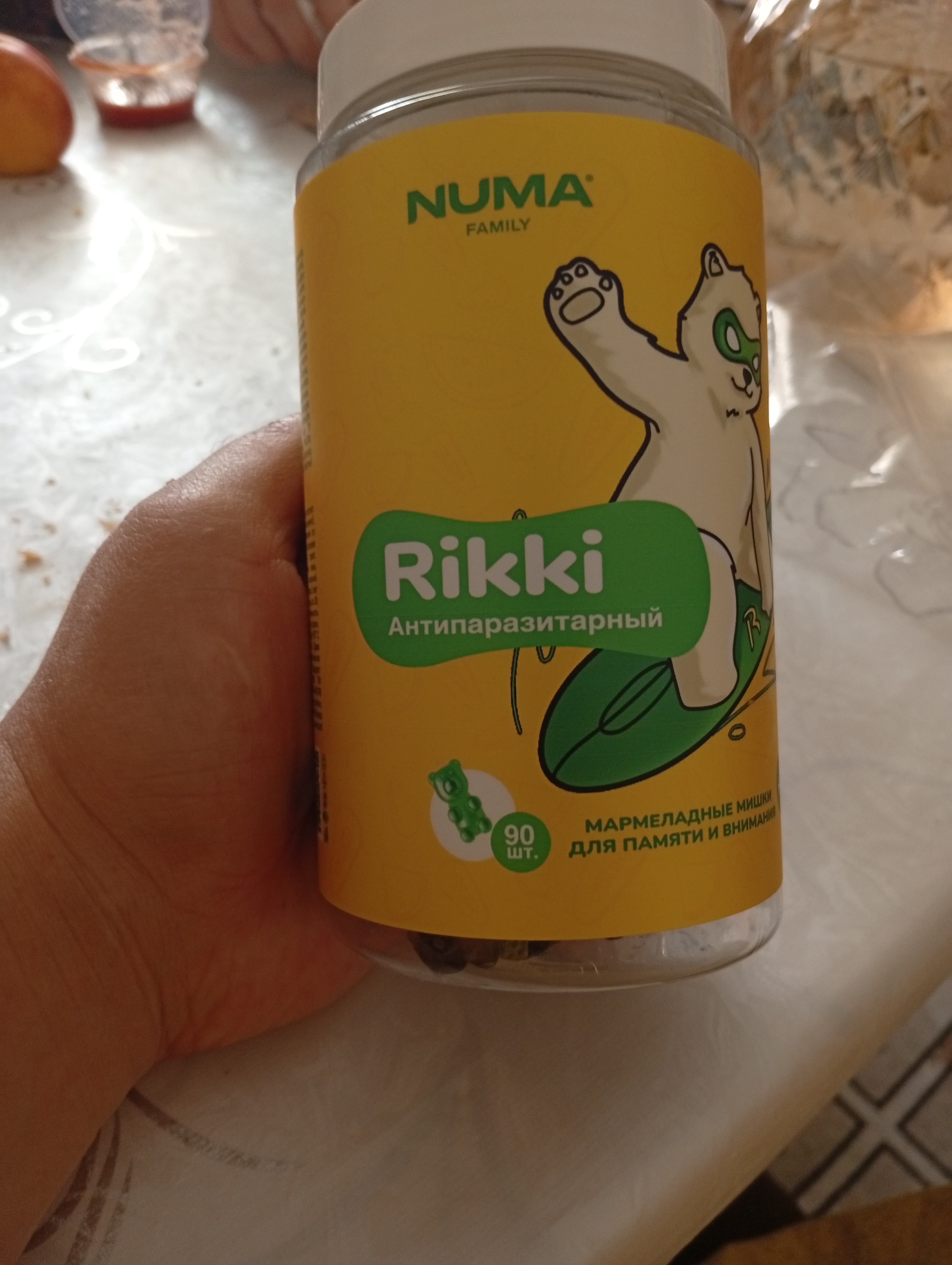 Антипаразитарное средство Rikki, 90 шт - Numa-Family