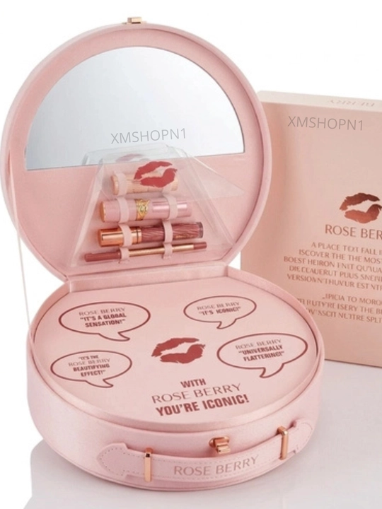 Aisha Premium Makeup Kit 20 in 1-косметический набор для макияжа, в шкатулке с зеркалом