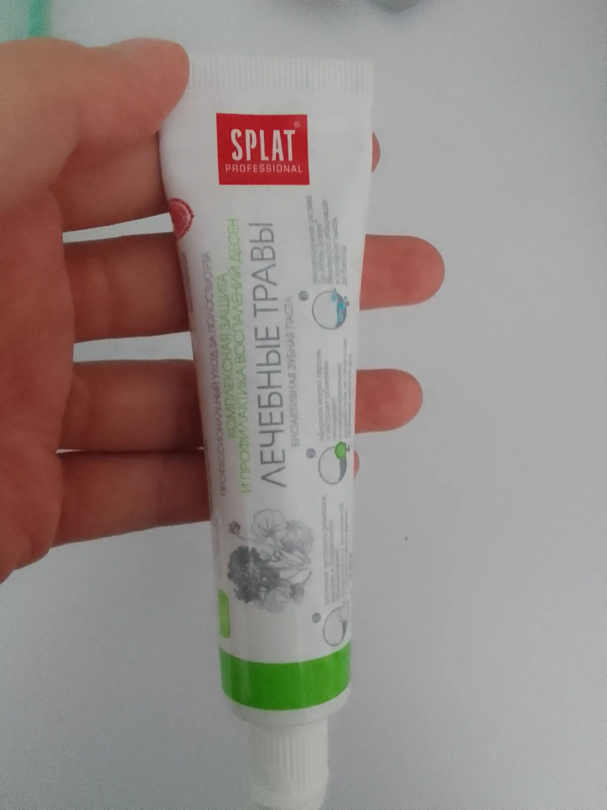 Tish pastasi Splat Professional, dorivor o'tlar, 40 ml