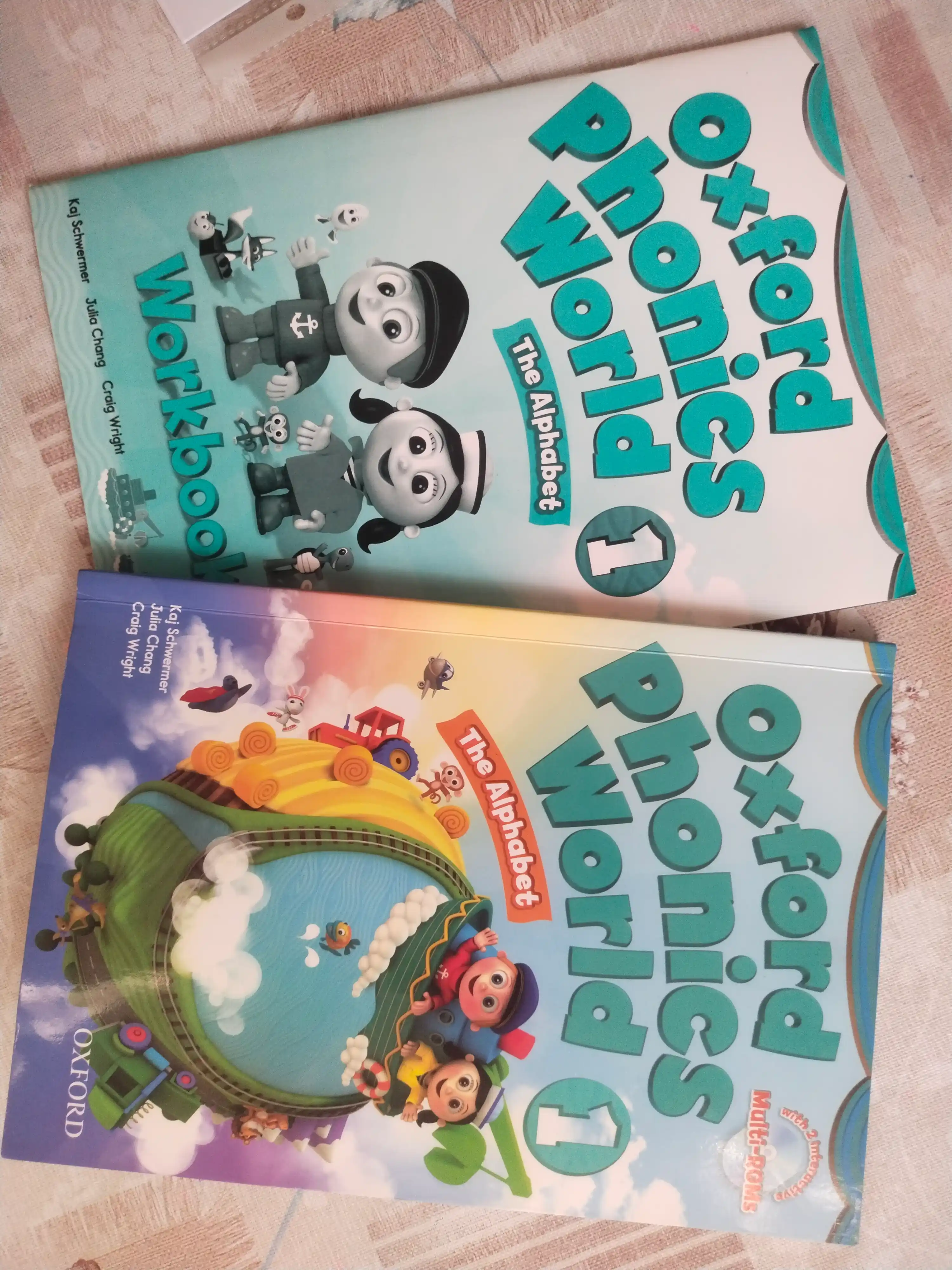 Oxford Phonics World 1, 2, 3, 4, 5-darajalar Student’s Book, Workbook