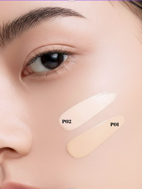 PAZT Collagen Tinted Cream yengil namlovchi tonal krem, 02 ton 