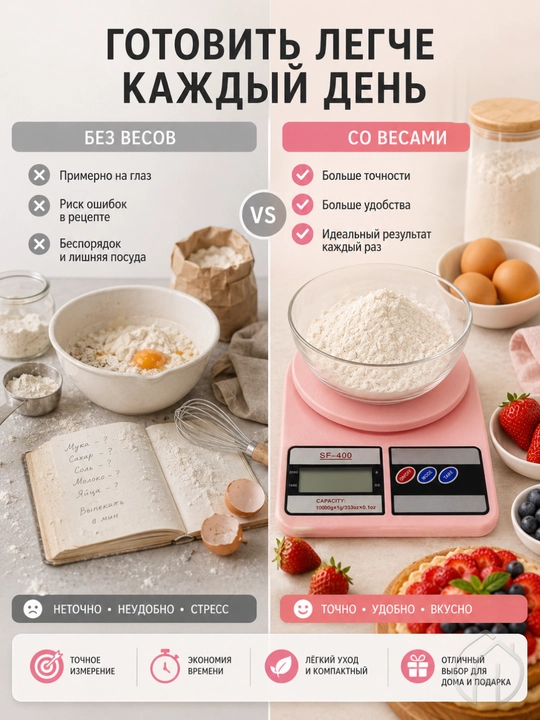 Электронные кухонные весы, кулинарные, аккумуляторы в комплекте,до 10 кг, измеряет Xp-42-8