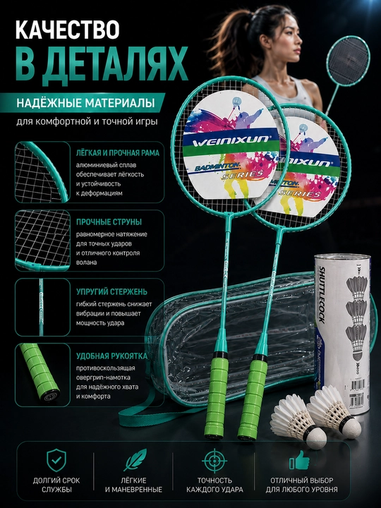 Набор для бадминтона