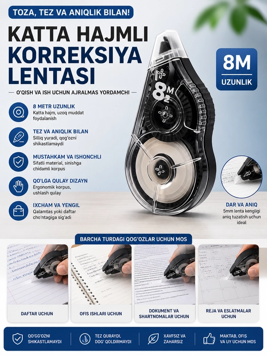 Корректирующая лента 8 метров  - 