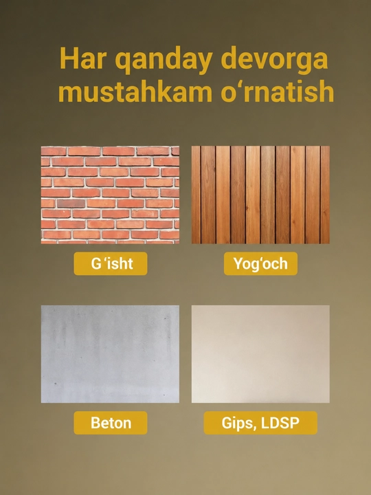 O‘z-o‘zidan so‘nuvchi qo‘sh qulfli 16x16mm, 1 metrli kabel-kanal