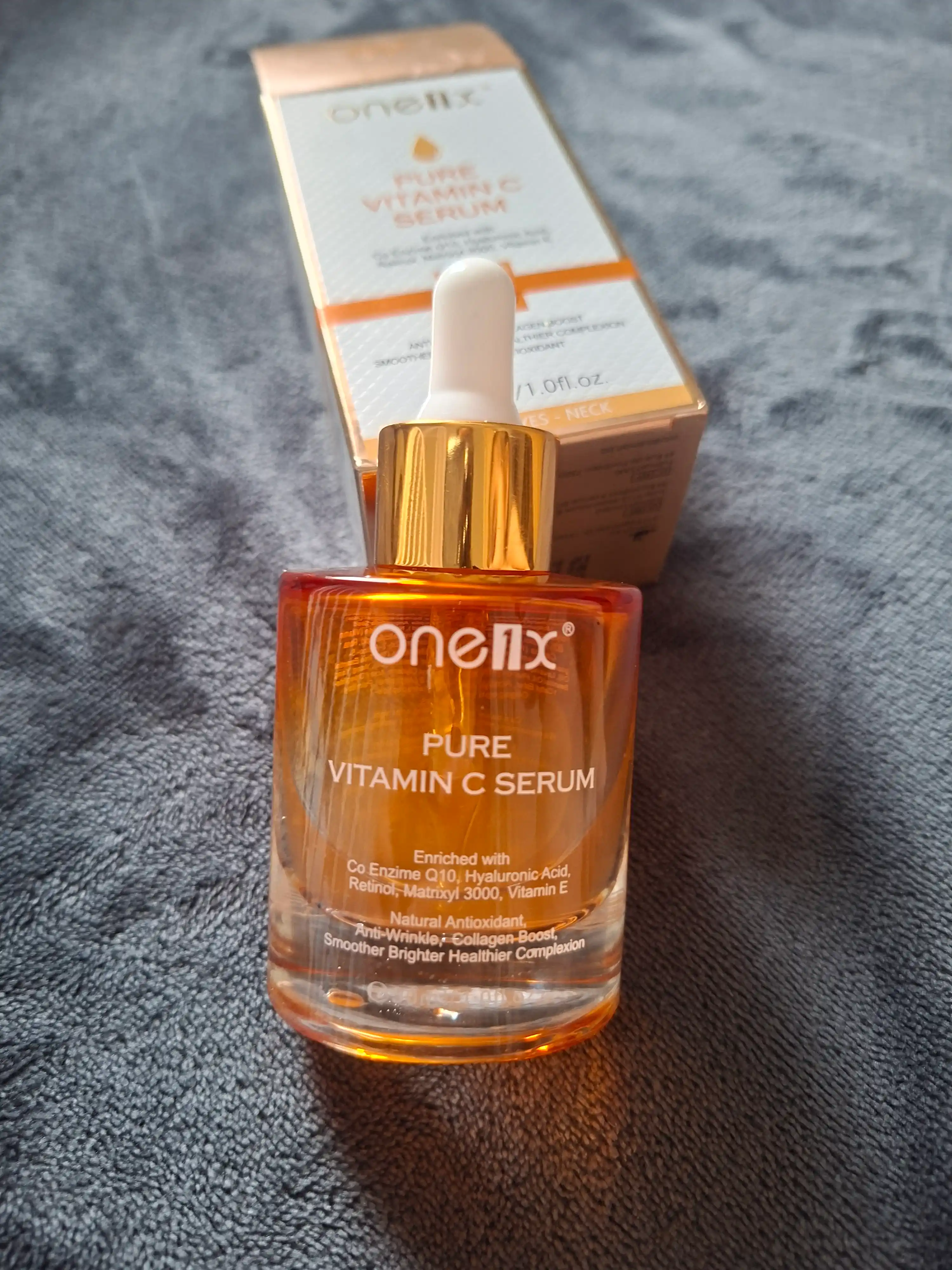 Сыворотка от прыщей ONE1X vitamin c serum сыворотка с витамином с и ретинол