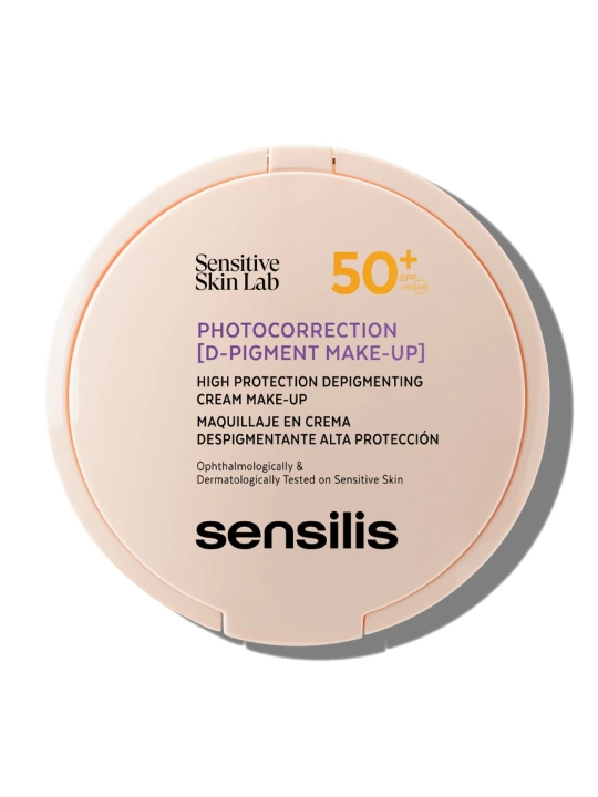 Фотокоррекция компактный крем-макияж SENSILIS D-PIGMENT SPF 50+ 10 г - 
