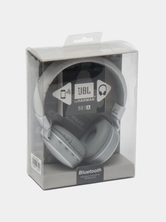 Kuchli bas va uzoq muddat xizmat qiladigan JBL 881A Bluetooth simsiz quloqchinlari