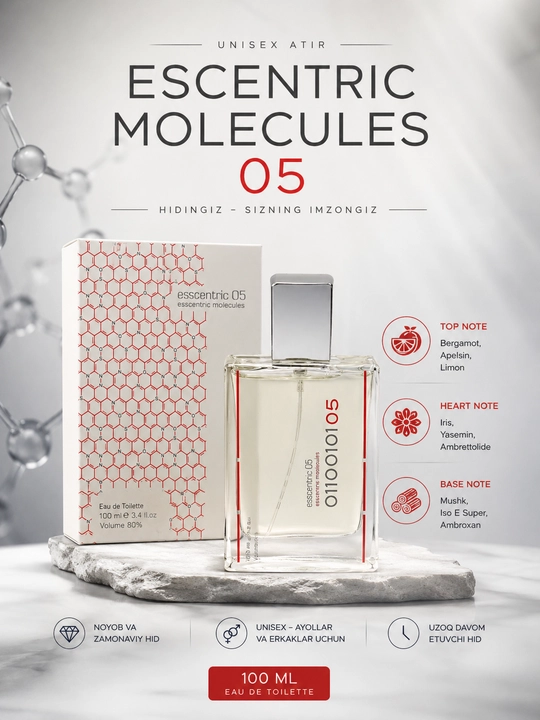 Парфюмерная вода Molecula 050 Escentric Molecules EDP 100 мл, унисекс - 