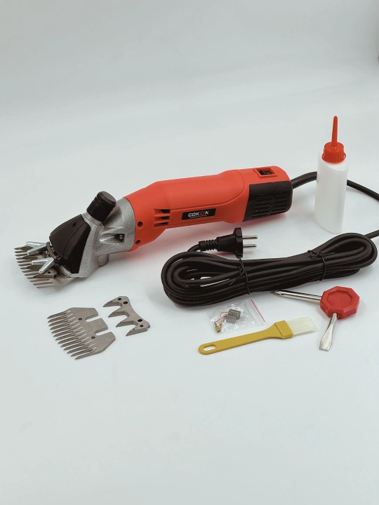 Professional elektr qo‘y junini qirqish mashinkasi, to‘liq komplekt