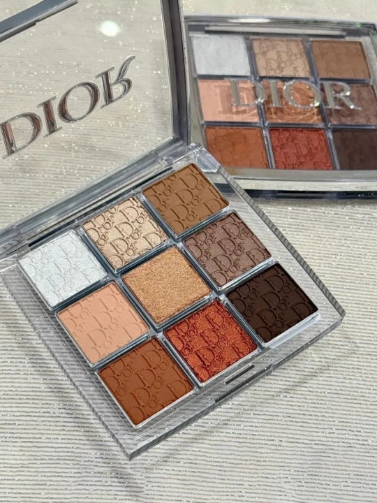 Тени для глаз, Dior, палетка теней для век и глаз с матовыми оттенками, 9 цветов - 