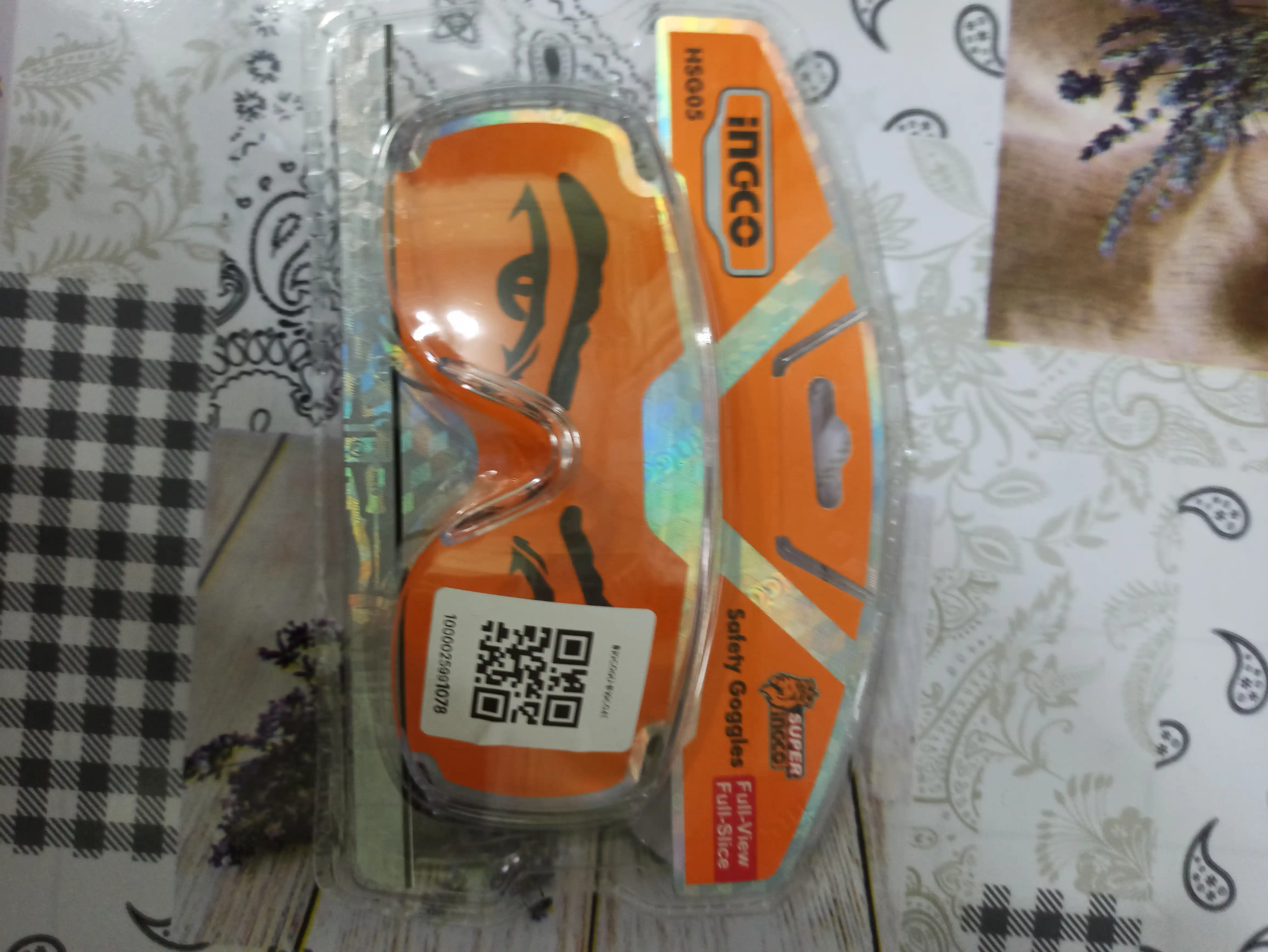 Защитные открытые очки INGCO HSG05