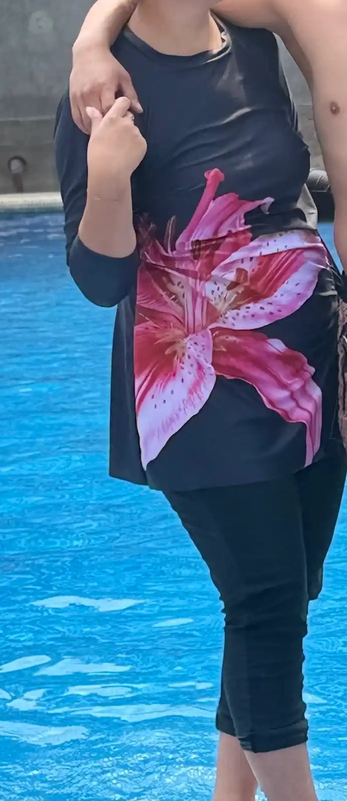Burkini musulmoncha cho’milish kiyimi, yopiq, ayollar uchun